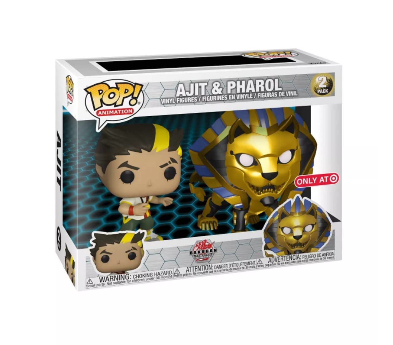 POP! Animation Ajit & PHAROL 2 Pack Exclusive