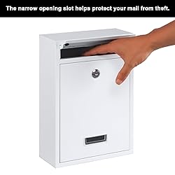 KYODOLED Key Lock MailBoxes for Outside, Locking