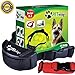 PETnologics Anti Bark Collar for Small Dogs and Large Dogs(15-150LB),2 Gifts Included, Safety Electric Shock Collar + Sound Alert,No Bark Collar Control (Black/Red Stripes) Batteries Included,