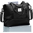 Travel Duffel Bag, Sports Tote Gym Bag, Shoulder Weekender Overnight Bag for Women