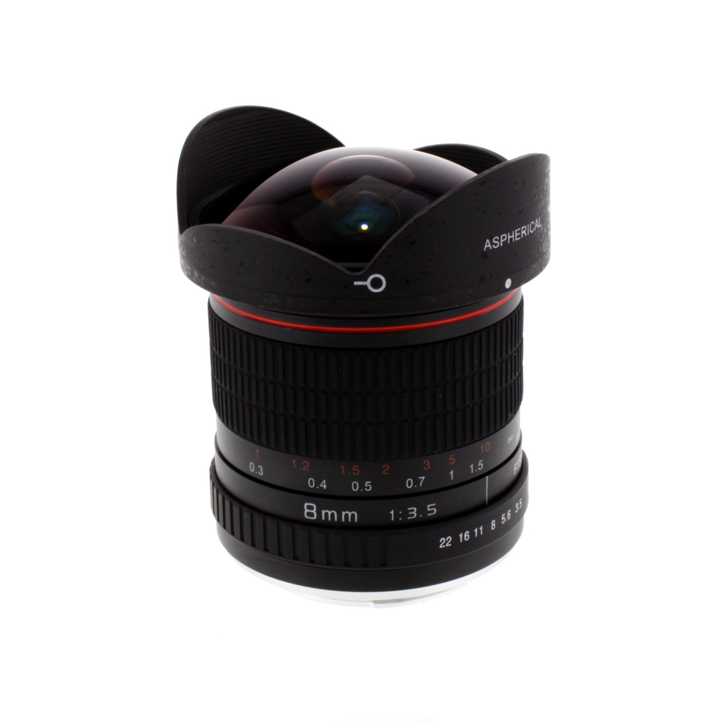 Albinar 8mm f/3.5 HD Aspherical Fisheye Lens for Nikon: Amazon.co.uk:  Camera & Photo
