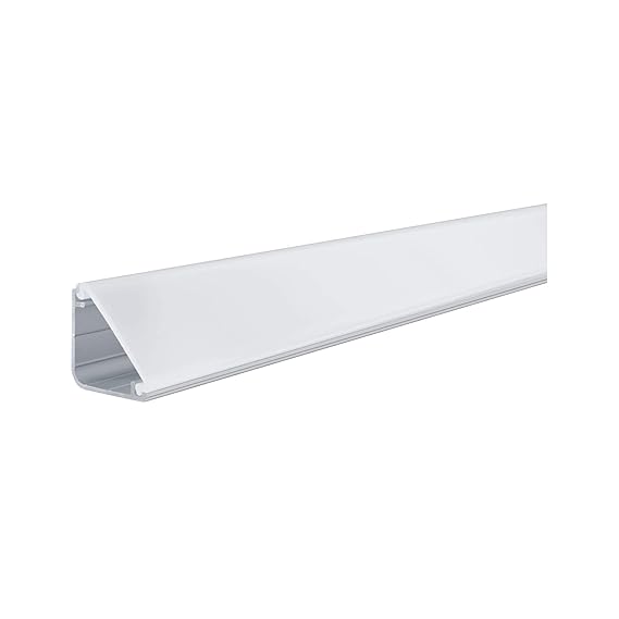 Paulmann 702.61 Function Delta Profil mit Diffusor 200cm Alu eloxiert 70261 Lichtleiste Aluprofil Stripes Strips