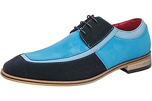 Kpdwfms Men's Contrast - Color Dress Shoes, Elegant Formal Footwear - Perfect for Weddings, Gala Dinners & Daily Wear