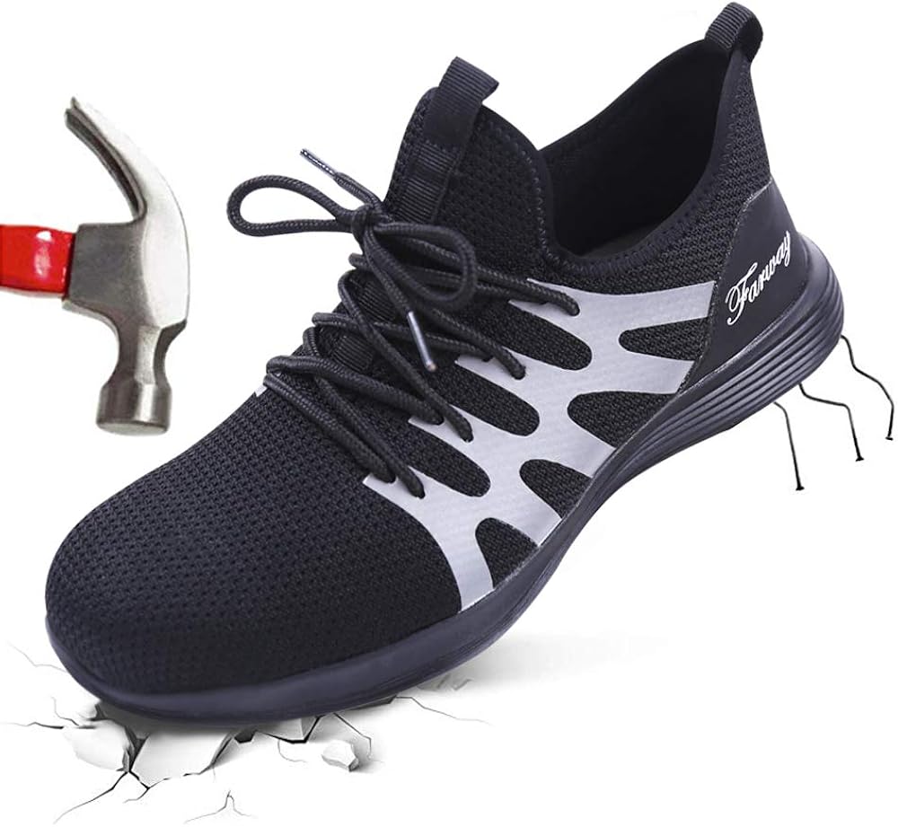 men's composite toe work sneakers
