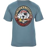 SEA DOG The Only B.S. I Need is Beer and Sunshine Vintage Graphic T-Shirt, 100% Ringspun Cotton, Relaxed Fit, Printed in USA