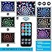 COIDEA Disco Lights Disco Ball LED Party Lights Sound Activated Multiple Modes Supplies Strobe Light Dance Light for Kid, Parties, Bedroom, Birthday (with Remote)
