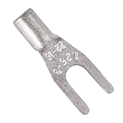 Carkio 200 PCS SNB1.25-4 Non-Insulated Fork Spade