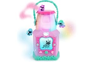 GOT2GLOW FAIRIES Got2Glow Fairy Pet Finder – Magic Fairy Jar Toy Includes 40+ Electronic Pets (Purple)
