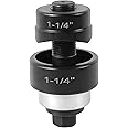 AMZCNC Manual Knockout Punch Kit, Heavy Duty Metal Sheet Knock Out Box Hole Cutter Conduit Punch Driver Die Set ((Conduit Hole Size) 1-1/4" Knockout Punch)