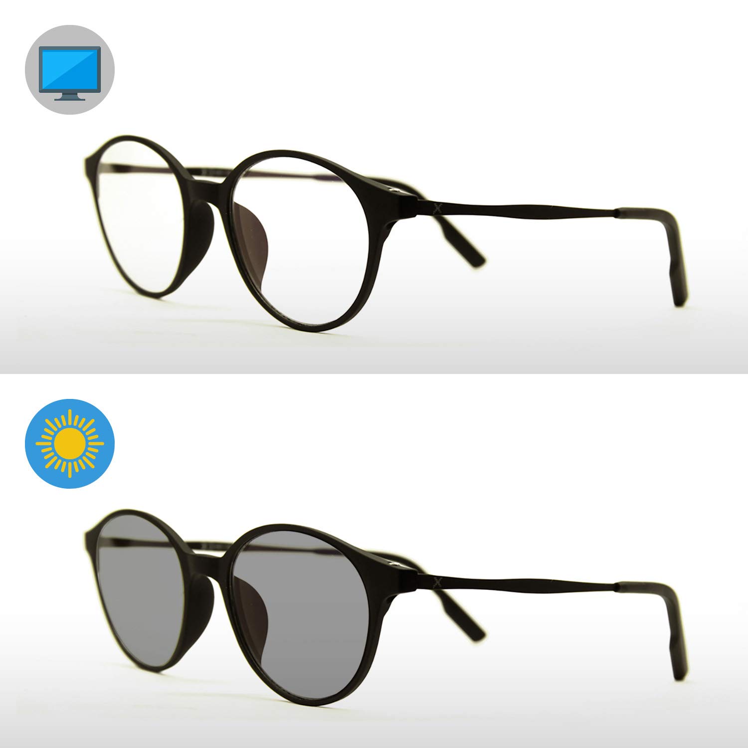 Gafas Para El Cansancio Visual Confort Visual Pixel Lens Master CERTIFICADA LUZ Azul TV Montura Ligera