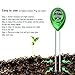 Soil pH Meter, 3-in-1 Soil Test Kit for Moisture, Light & pH, A Must Tool for Home, Garden, Lawn, Farm, Plants, Herbs & Gardening Tools, Indoor/Outdoors Plant Care Soil Tester (No Battery Needed)thumb 3