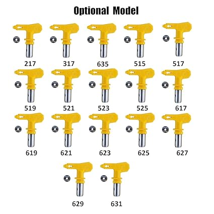 Docooler Professional Electric High Pressure Airless Spray Machine Tip Wear-Resisting Nozzle Accessories