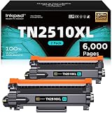 iNKPAD TN2510XL Black Toner Cartridge for Brother TN-2510 Series