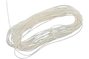 Samkosaca Retro Tube and Transistor Radio Knob Dial Drive Cord, 16.5 Foot Dial Cord, Dial String for Analog Stereo Receivers 