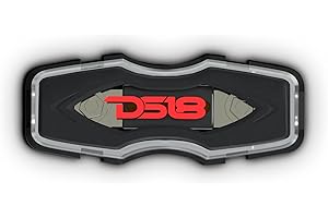 DS18 FHSANL200A Square ANL Fuse Holder with 200A Fuse, Connects to 1/0-4 GA Power Wire, Nickel Plated Contacts, Heat Resistant Base and Cover