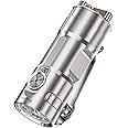 RovyVon S3 Ti Titanium LED Flashlight,1800 Lumen Super Bright Handheld Flashlight, USB-C Rechargeable EDC Keychain Flashlight, 6 Modes, IPX8 Waterproof for Hiking,Outdoor