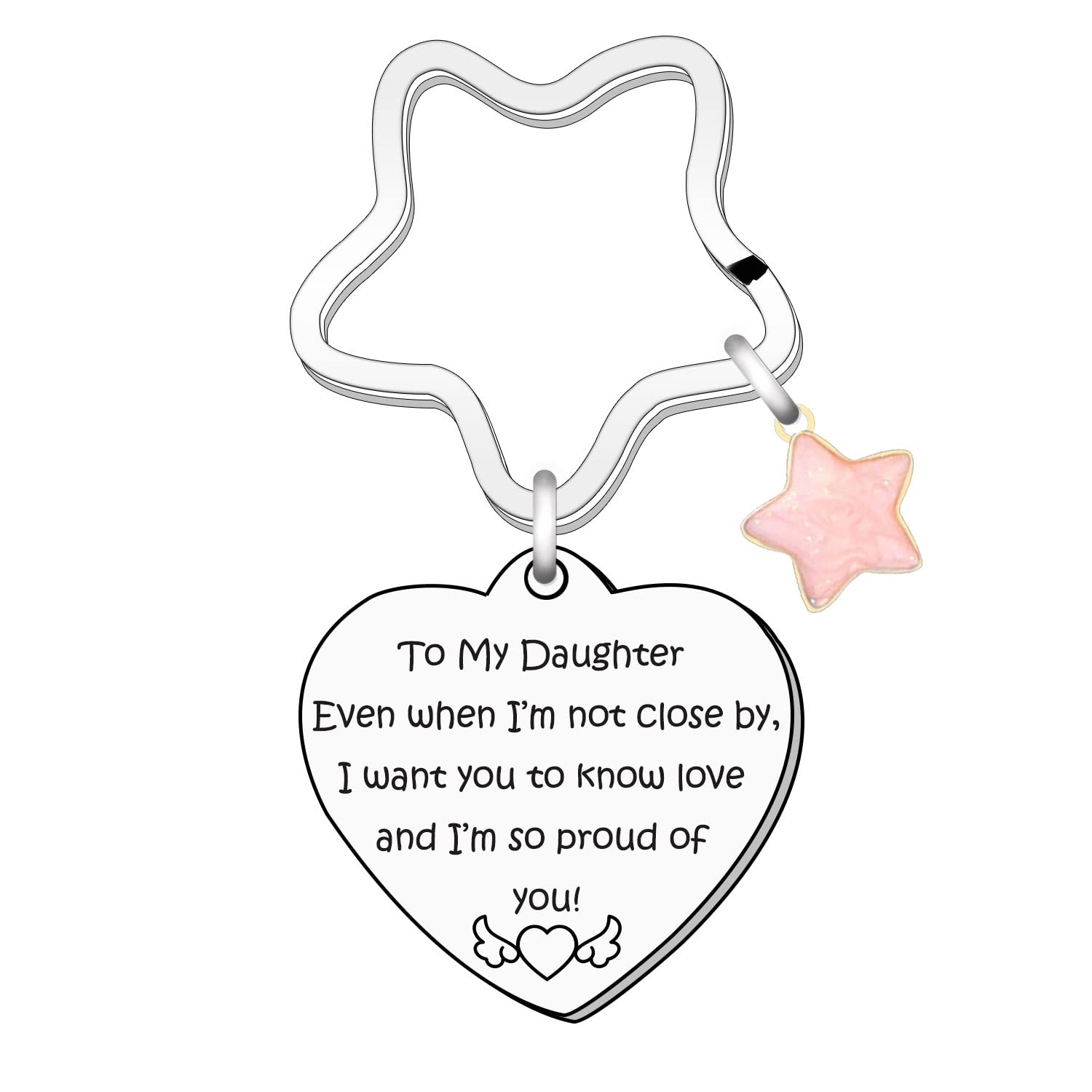 Daughter Keychain Gifts Ideas for Birthday Christmas Daughter Gifts From Mum Dad Birthday Gifts Christmas Gifts
