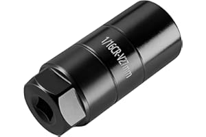 Car Oil Pressure Sensor 1 1/16 Socket,Sturdy Oil Pressure Sensor Socket for Detaching Oils Pressures Sending Unit with 1-1/8"