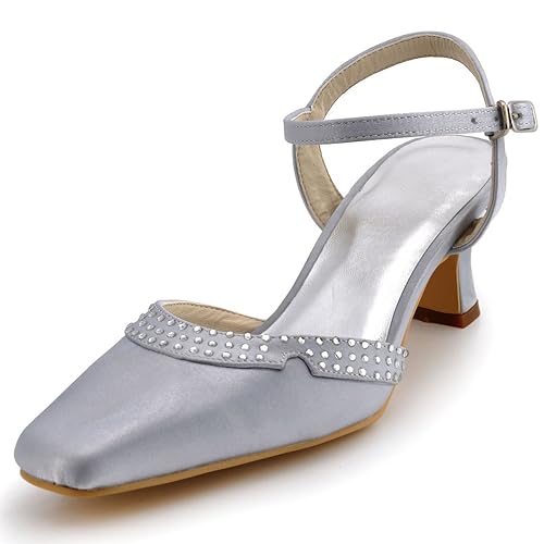 Silver Grey Wedding Shoes Amazon.co.uk