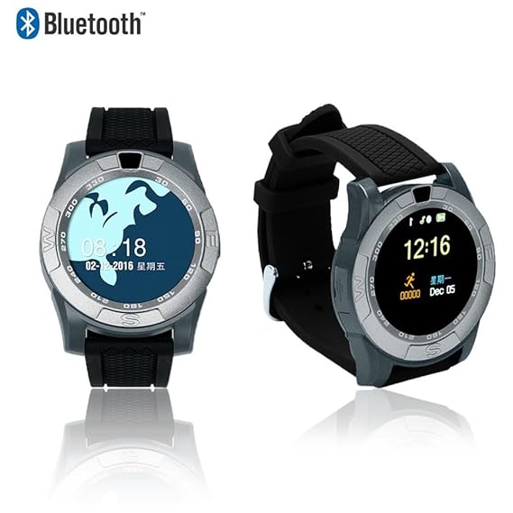 Amazon.com: Indigi 2017 Bluetooth 4.0 Sync SmartWatch & GSM ...