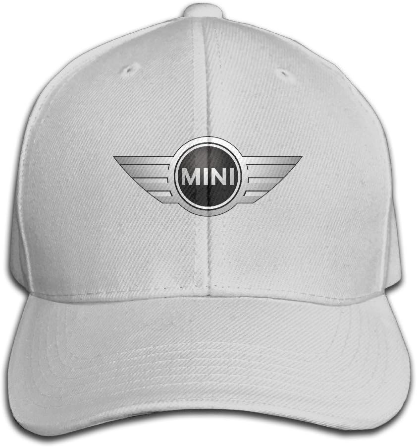 BACADI Unisex Mini Cooper Logo Adjustable Peaked Baseball Caps Hats Duck Tongue Hat