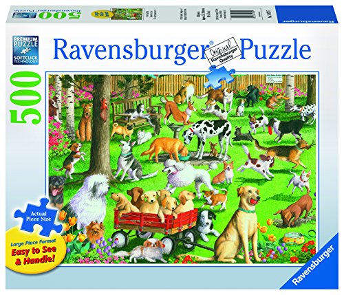 Ravensburger At The Dog Park Large Format Jigsaw Puzzle (500 Piece)