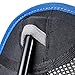 G4Free Upgraded Height Adjustable Camping Chairs, Portable Ultralight Folding Backpacking Chair Heavy Duty for Outdoor, Hiking, Picnic, BBQ with Carry Bag (Dark Blue)