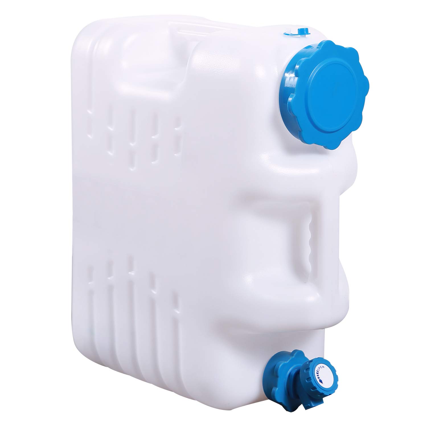 Photo 1 of CAMPMAX 5 Gallon/18.5L Water Container with Spigot, Portable BPA Free Water Jug, Multifunction Water Tank for Camping Outdoor Hiking Picnic Supplies, Emergency Stroage