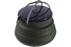 Portable Kettle for Travel, Camping Folding Kettle, Large Capacity Water Cookware, Kitchen Tool for Hiking Traveling Outdoor