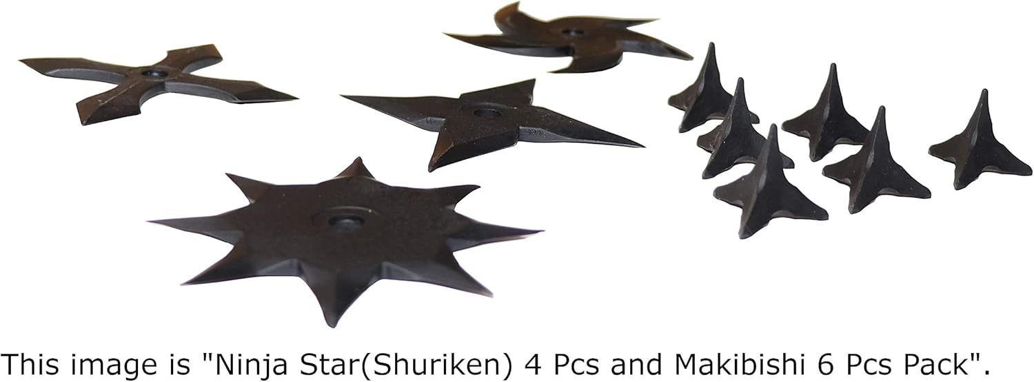 TAKUMITOUBOU Soft Rubber Ninja Makibishi 16 Pcs Pack : Sports & Outdoors