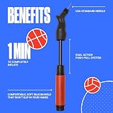 SPORTBIT Ball Pump with 5 Needles Push & Pull Inflating System view 3