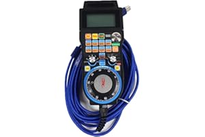 WiXHC 6 Axis USB Wired Mach.3 Handwheel MPG Pendant for CNC Router Electronic Manual Pulse Generator CNC Controller for CNC M