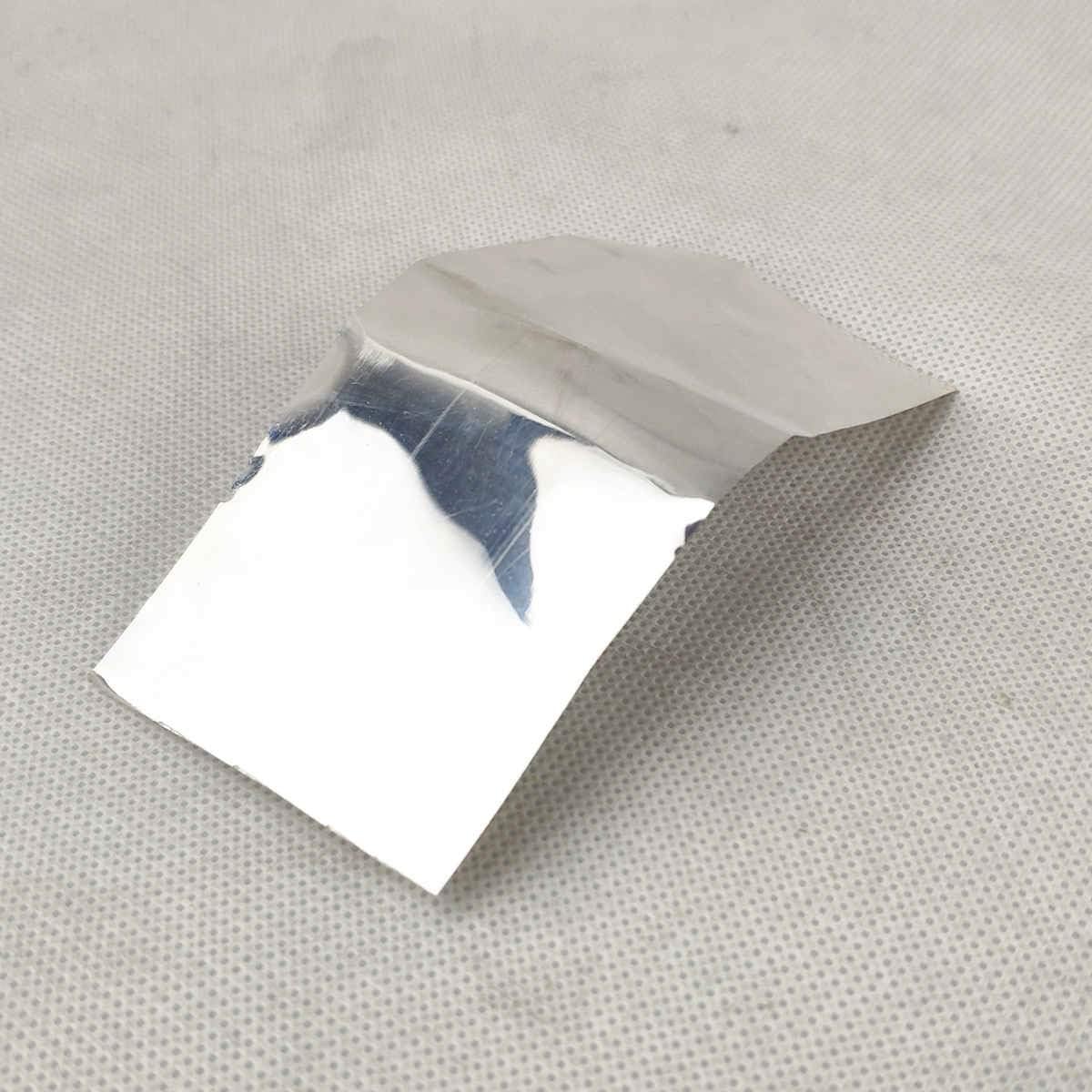 Jewelry Work Silver Foil, 99.99% Pure Silver Soldering Sheet Braze Welding Plate (0.1x50x100cm)