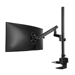 AVLT Single 40 Inch Monitor Arm Pole Top Mount With