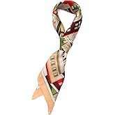 Kate Spade Women's Park Scene Silk Square, Stylish & Light Fashion Accessory for Everyday Styling