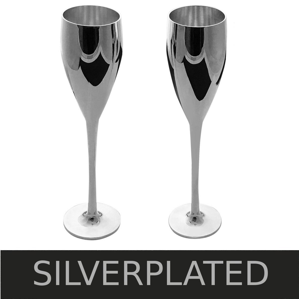 Calici Di Plastica Per Champagne - 50 Pezzi Riutilizzabili, Infrangibili, Per Feste E Matrimoni - Foto 3