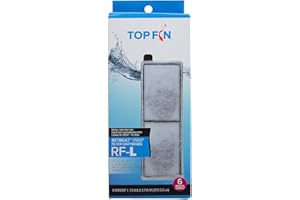 FYSSHUO filters Top Fin Retreat Large, RF-L 6-Count
