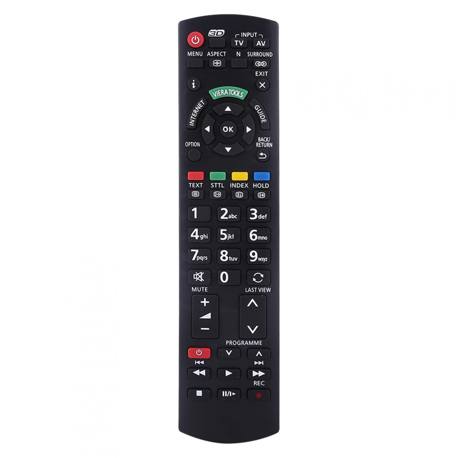 ciciglow Remote Control for Panasonic,Replacement TV Remote Control For Panasonic N2QAYB000572, N2QAYB000487, EUR7628030, EUR7628010, N2QAYB000352, N2QAYB000753, N2QAYB000486