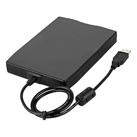SODIAL (R) 3.5 'USB-externes bewegliches Disketten-Laufwerk 1.44Mb fuer PC Laptop-Datenspeicher