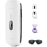 VRAIKO LYRA IPL Hair Removal Device, Laser Hair Removal for Women and Men, Sapphire Ice-Cooling Contact with Interchangeable Attachment Filters, More Skin-Friendly Long-Lasting & Painless Results