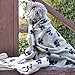 ReFaXi Amber(TM) Paw Print Pet Fleece Blanket Soft Bed Mat Car Seat Cover