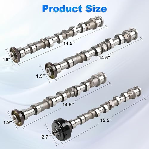 2x Intake and Exhaust Camshaft Kit 1204739 1204740 Fits for Polaris RZR