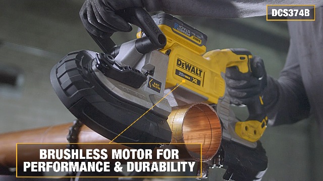 DEWALT 20V MAX Band Saw, 5" Cutting Capacity, Integrated Hang Hooks, Portable, photo 6
