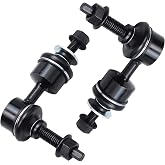 Detroit Axle - 2pc Rear Rear Sway Bar Links for 2012-2018 Ford Focus | 2013-2018 C-MAX 2 Stabilizer Sway Bar End Links 2014 2015 2016 2017 K750465 Replacement