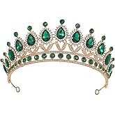 Kamirola Tiaras Princess Crown for Women Crystal Headbands for Bridal, Princess for Wedding and Party(TR21)