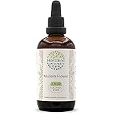 HerbEra Mullein Flower B120 Alcohol-Free Herbal Extract Tincture, Super-Concentrated Mullein (Verbascum Thapsus) Dried Flower (4 fl oz)