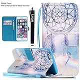 iPhone 7 Plus Case,iPhone 7 Plus Wallet Case,Lincde Linycase PU Leather Case Wallet Flip Stand [Flap Closure] Case+Lanyard for iPhone 7 Plus 5.5