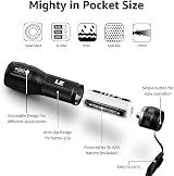 Lighting EVER LE1000 Super Bright LED Torch, Water Resistant, Small, view 7