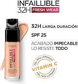 L'Oreal Paris Infallible 32H Fresh Wear Foundation 340 Full Coverage Waterproof view 4