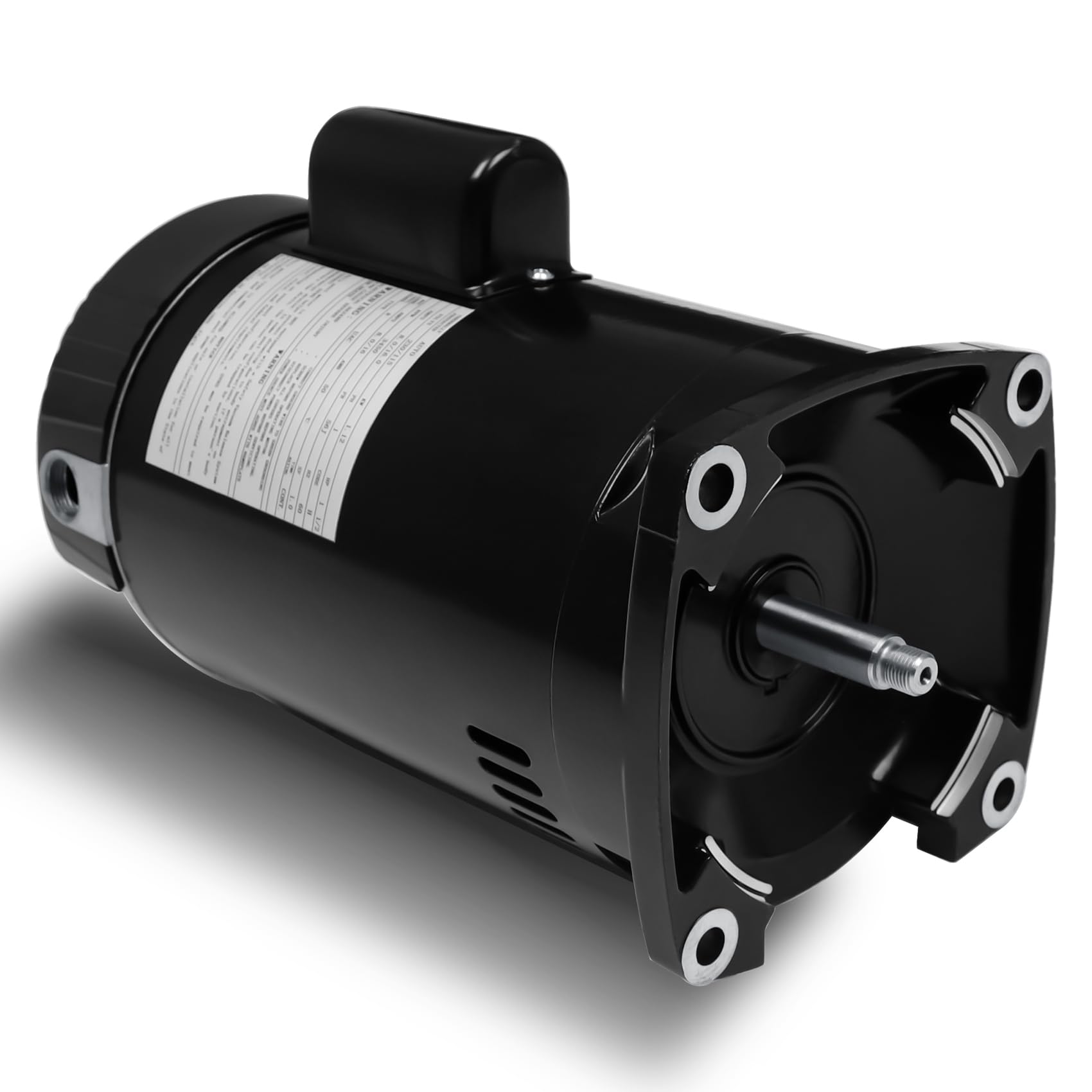 Photo 1 of Swimming Pool Pump Motor Compatible with A.O. Smith Century ?B2854 ?B854, for Pentair Sta-Rite Whisperflo Challenger Pinnacle Anthony Pumps, 1.5 HP Single Speed Square Flange Pool Motor, 230/115 V